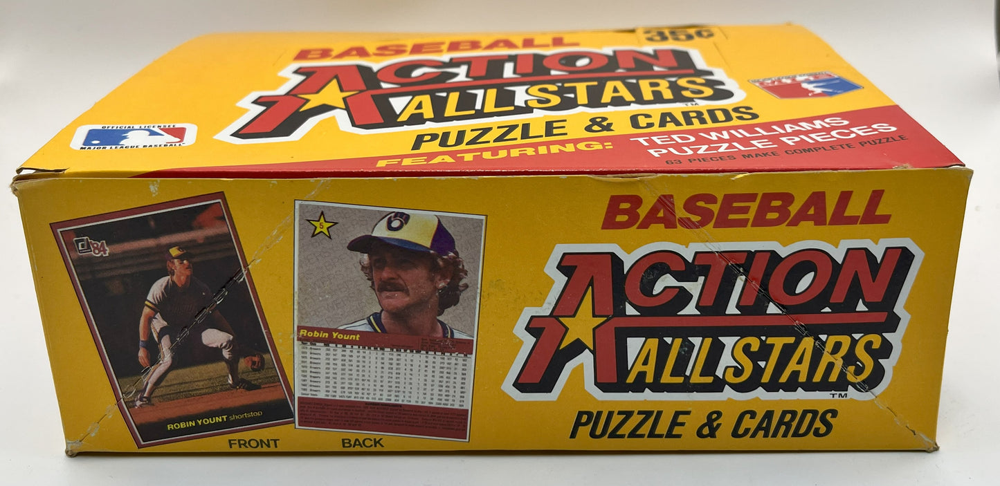1984 Baseball Donruss Action All-Stars Box