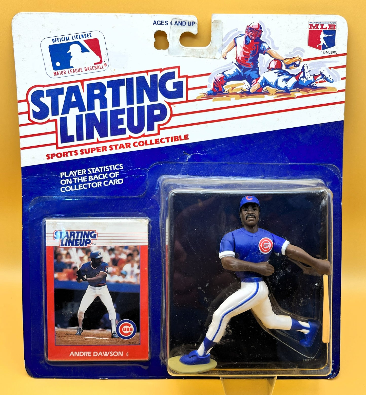 1988 Andre Dawson Starting Lineup with Card Factory Sealed - Vintage 1st Year