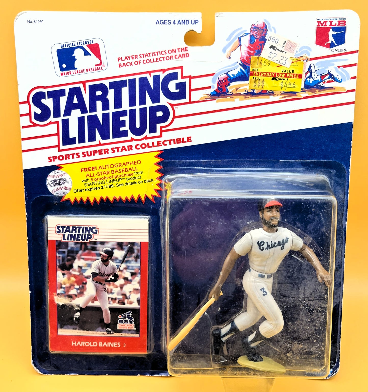 1988 Harold Baines Starting Lineup with Card Factory Sealed - Vintage 1st Year