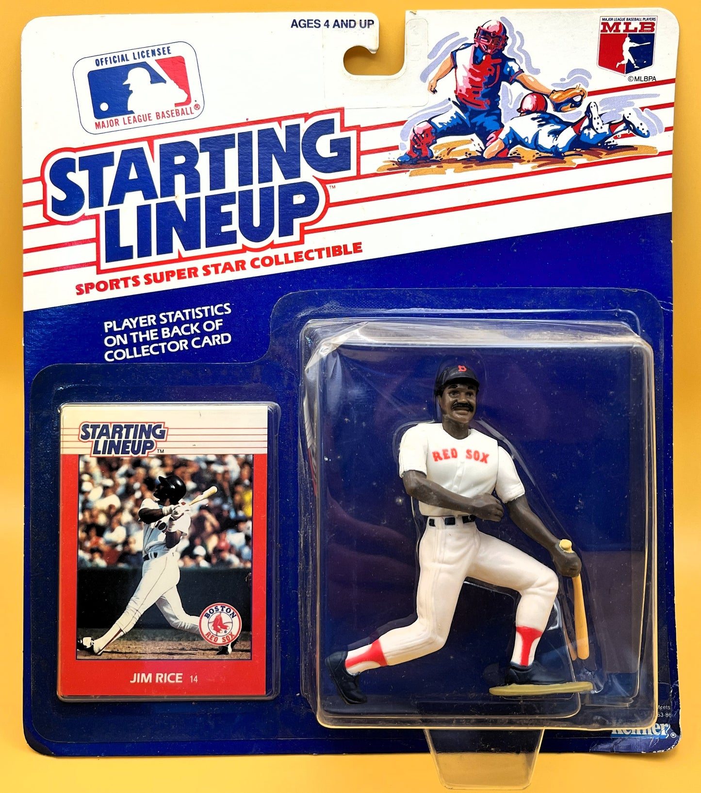 1988 Jim Rice Starting Lineup with Card Factory Sealed - Vintage 1st Year