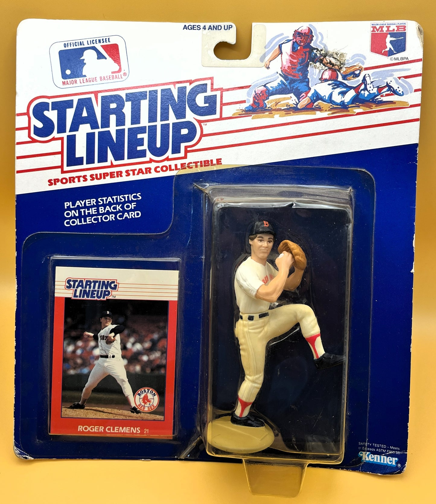 1988 Roger Clemens Starting Lineup with Card Factory Sealed - Vintage 1st Year