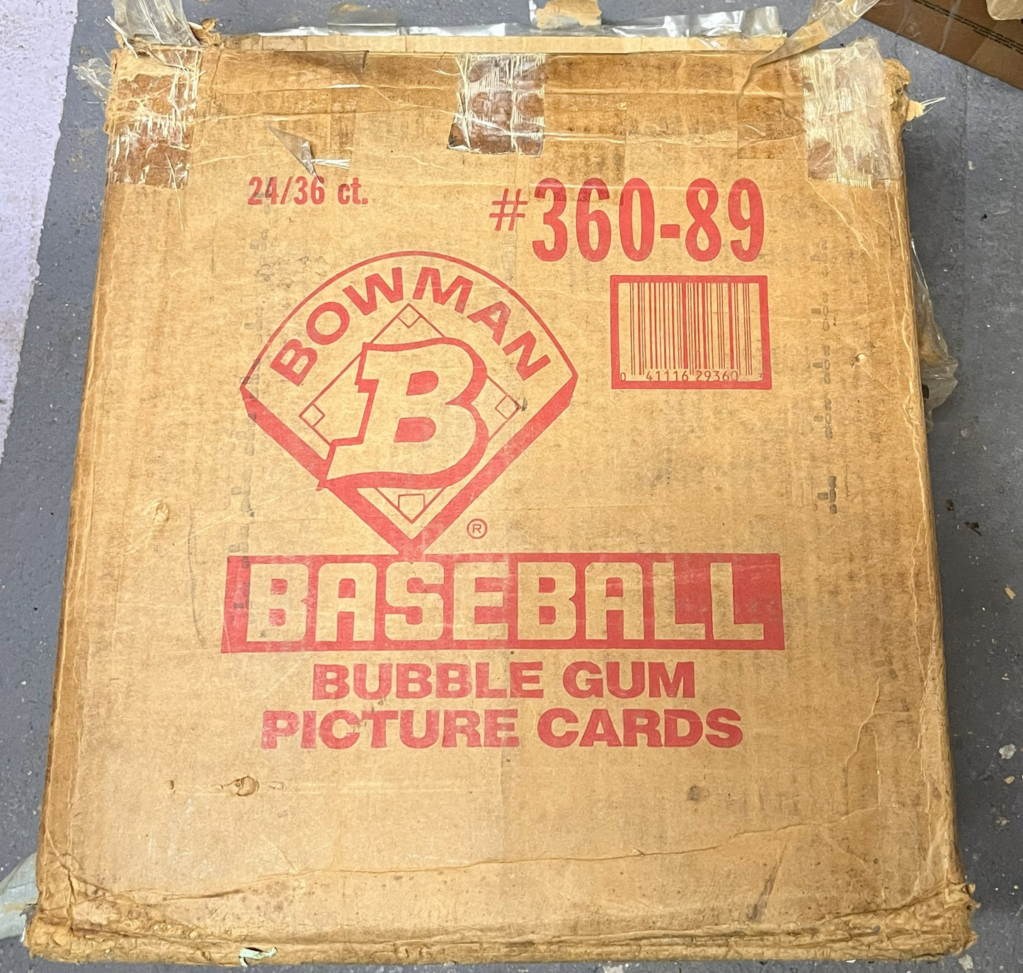 1989 Bowman Baseball Case #360-89