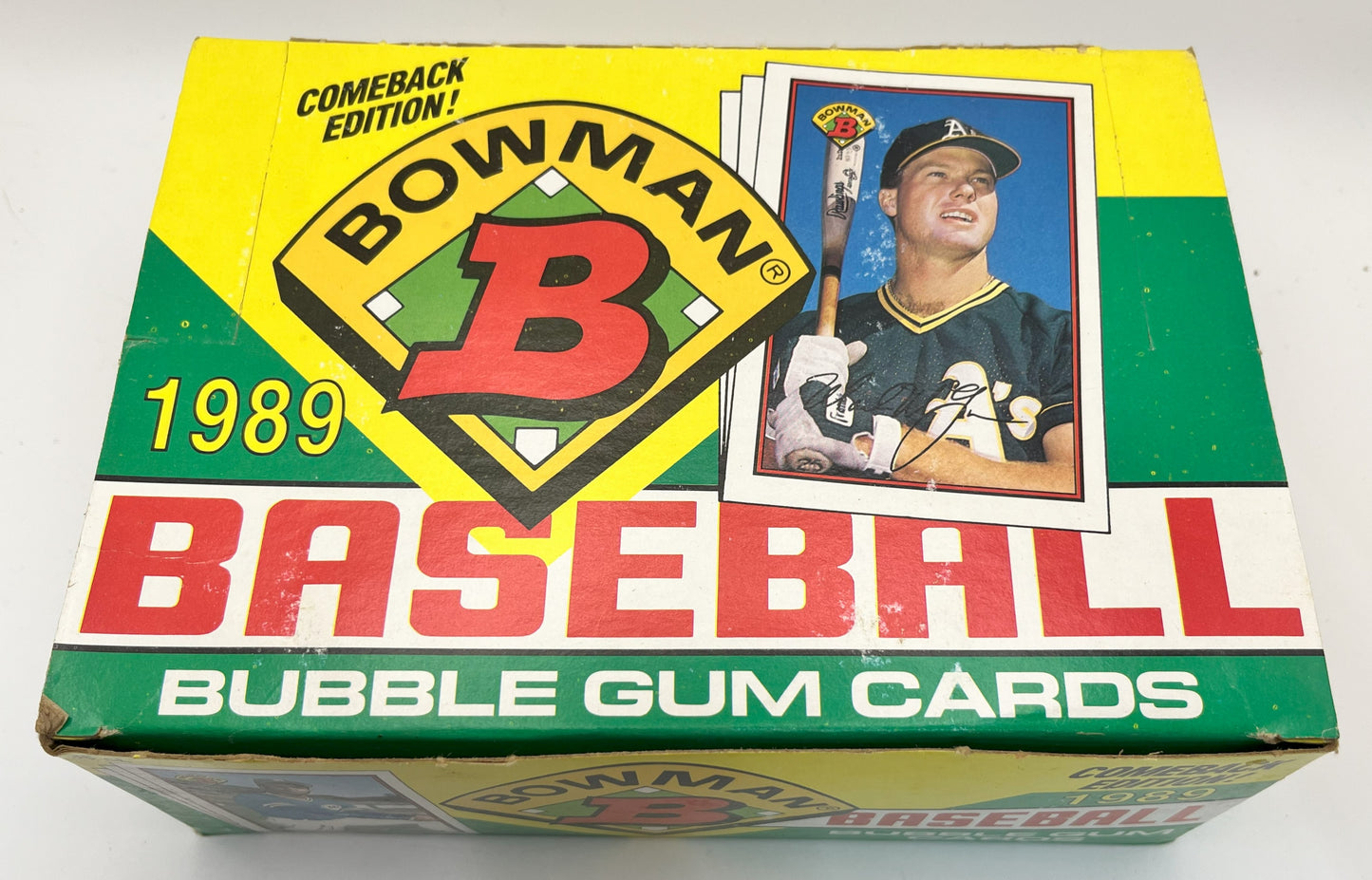 1989 Baseball Bowman Wax Box
