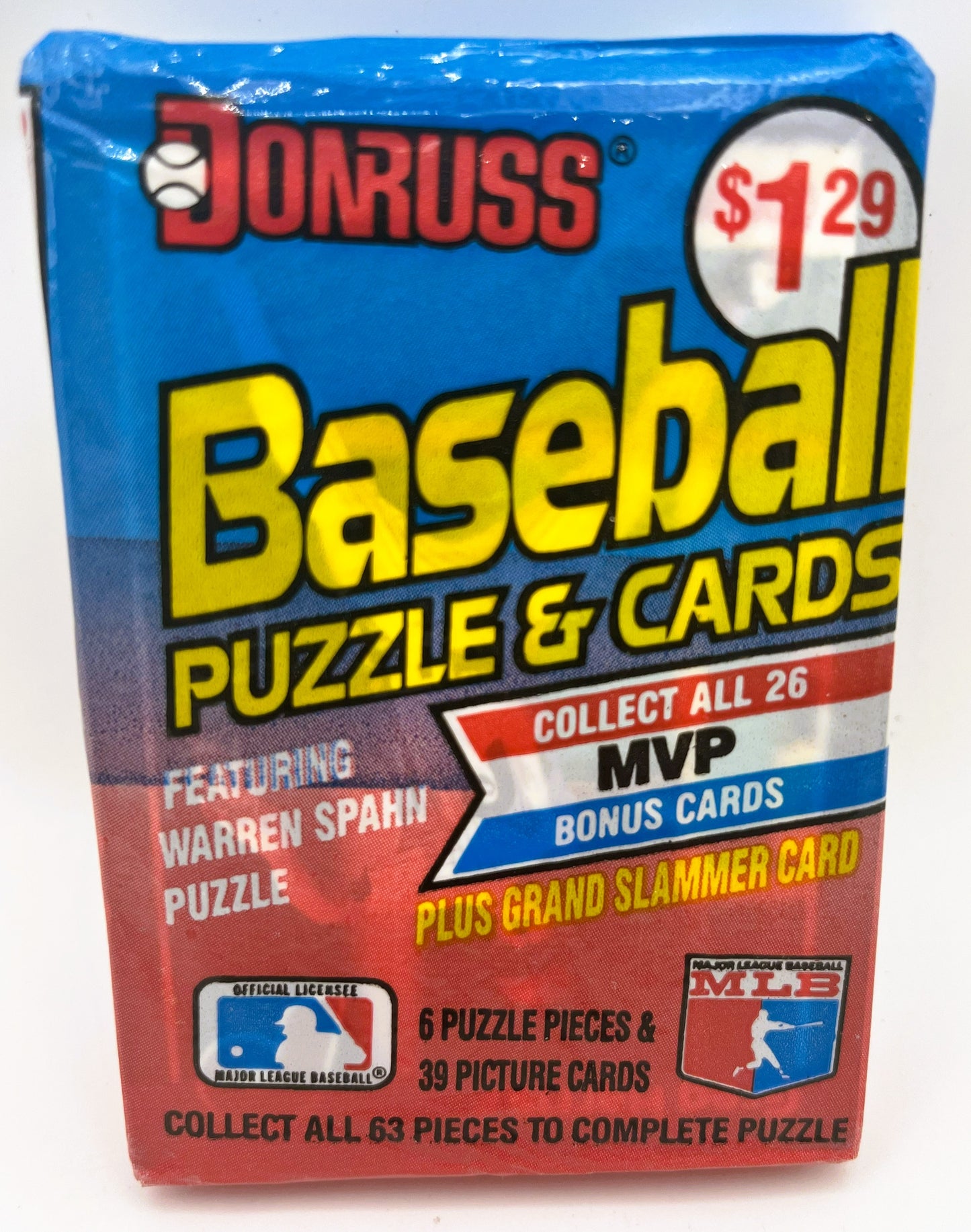 1989 Baseball Donruss Cello Pack - Johnson Griffey jr. RC