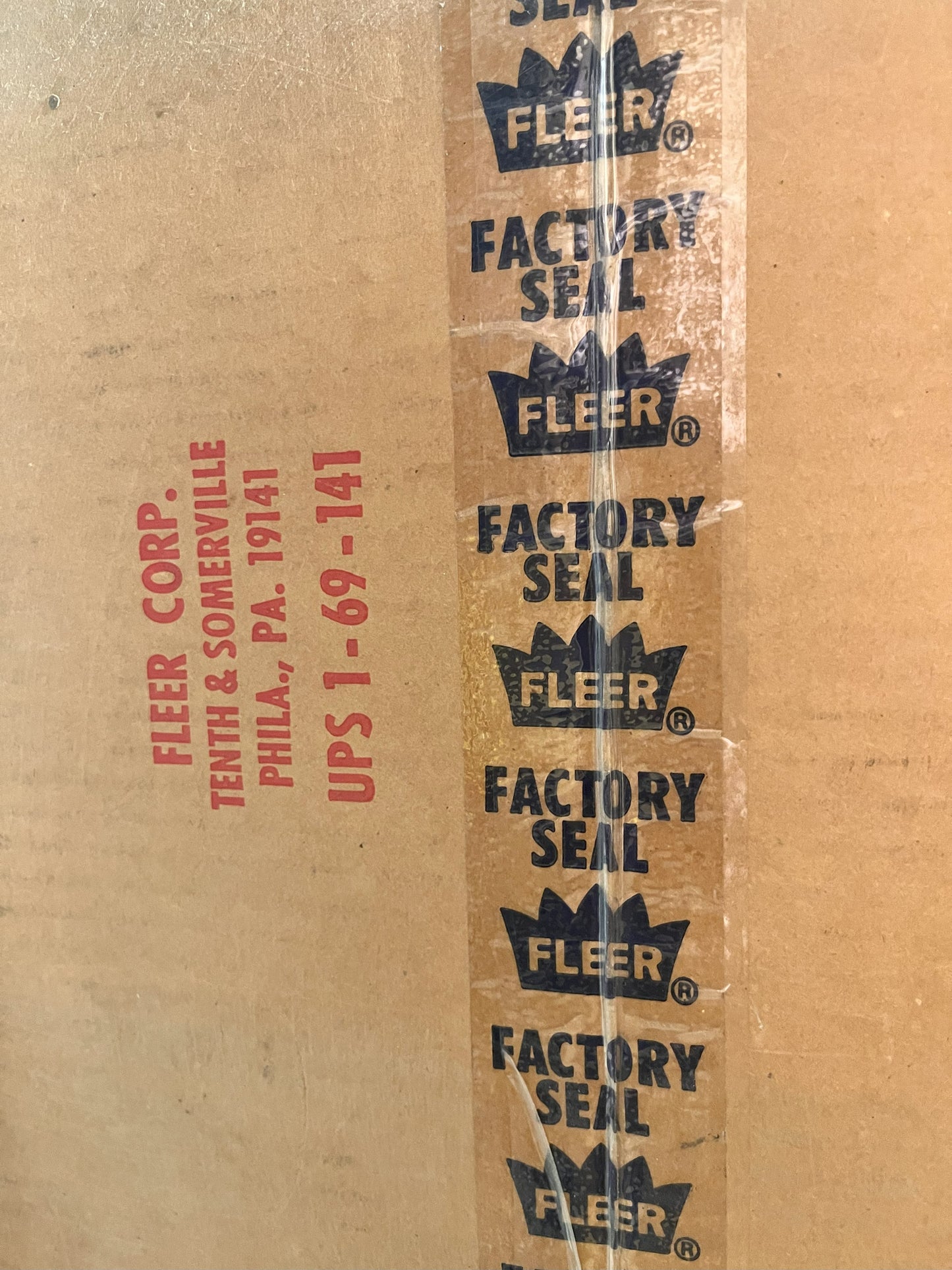 1989 Baseball Fleer Factory Sets Case