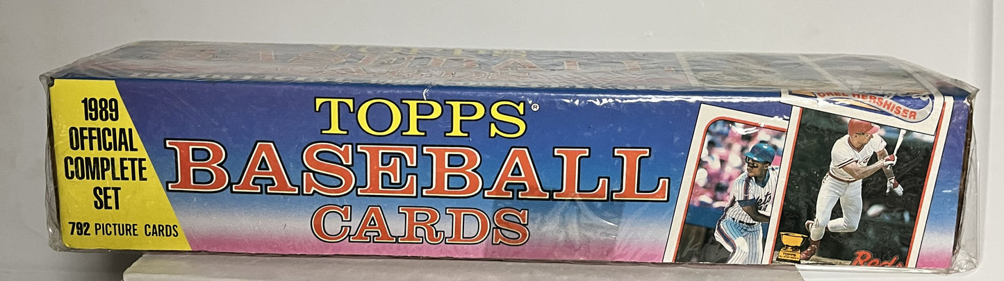 1989 Topps Baseball Factory Sealed Set -Biggio Johnson Rookie