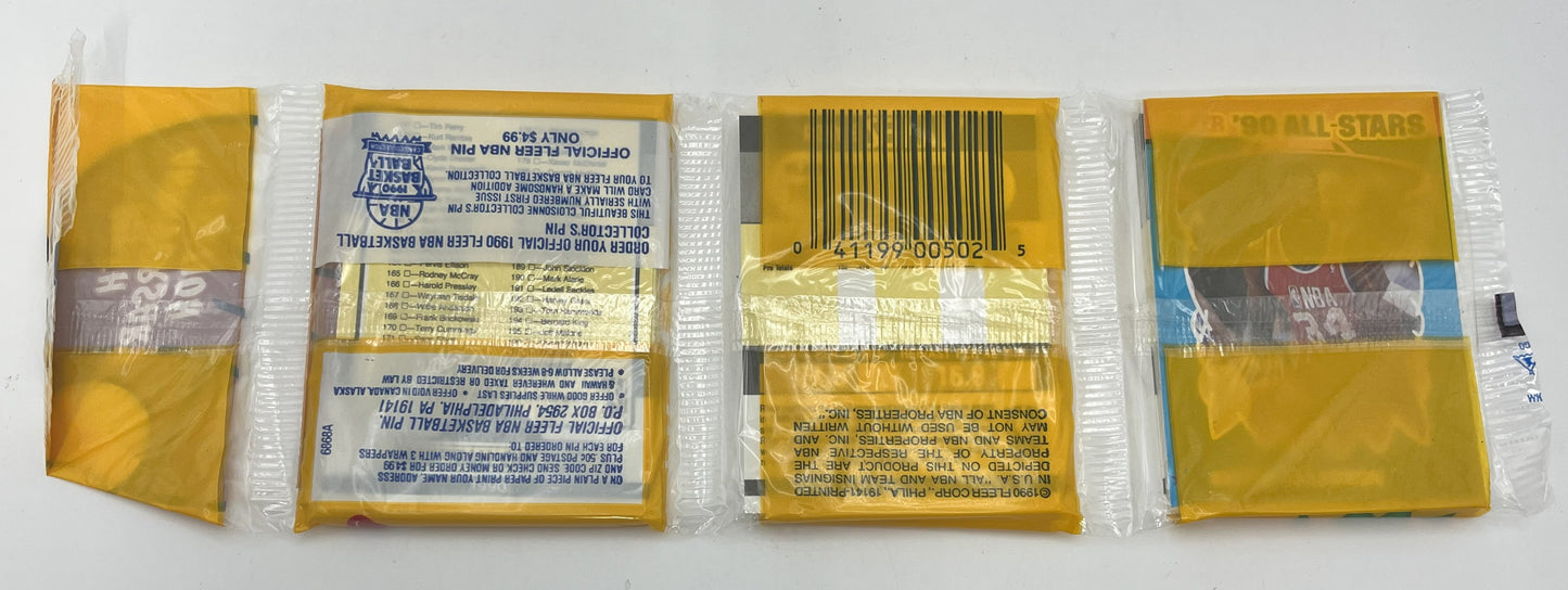 1990-91 Basketball Fleer Rack Pack -Jordan