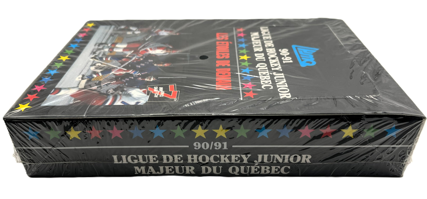 1990-91 Hockey Junior Majeur du Québec (LHJMQ) Box - RARE Brodeur RC