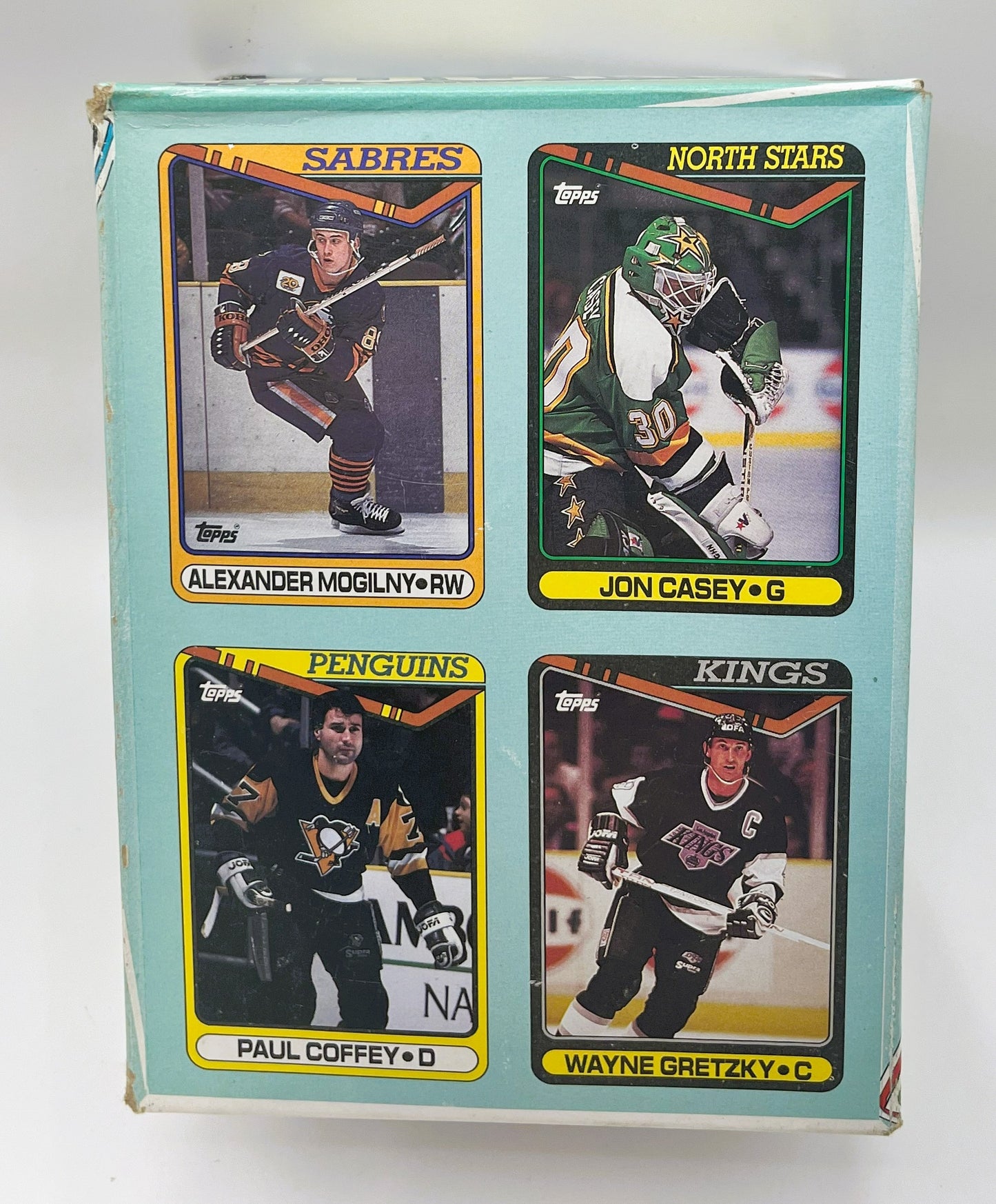 1990-91 Hockey Topps Wax Box