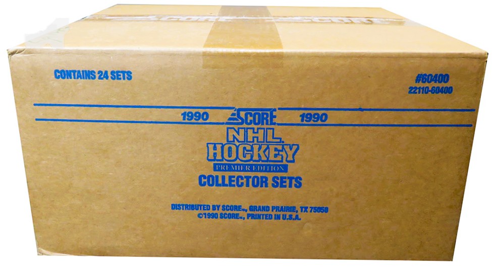 1990 Hockey Score 24 Set Case