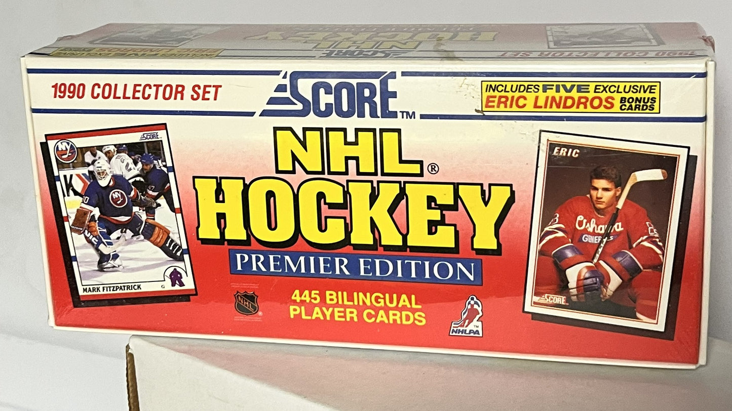 1990 Score Hockey Bilingual Factory Seal Set