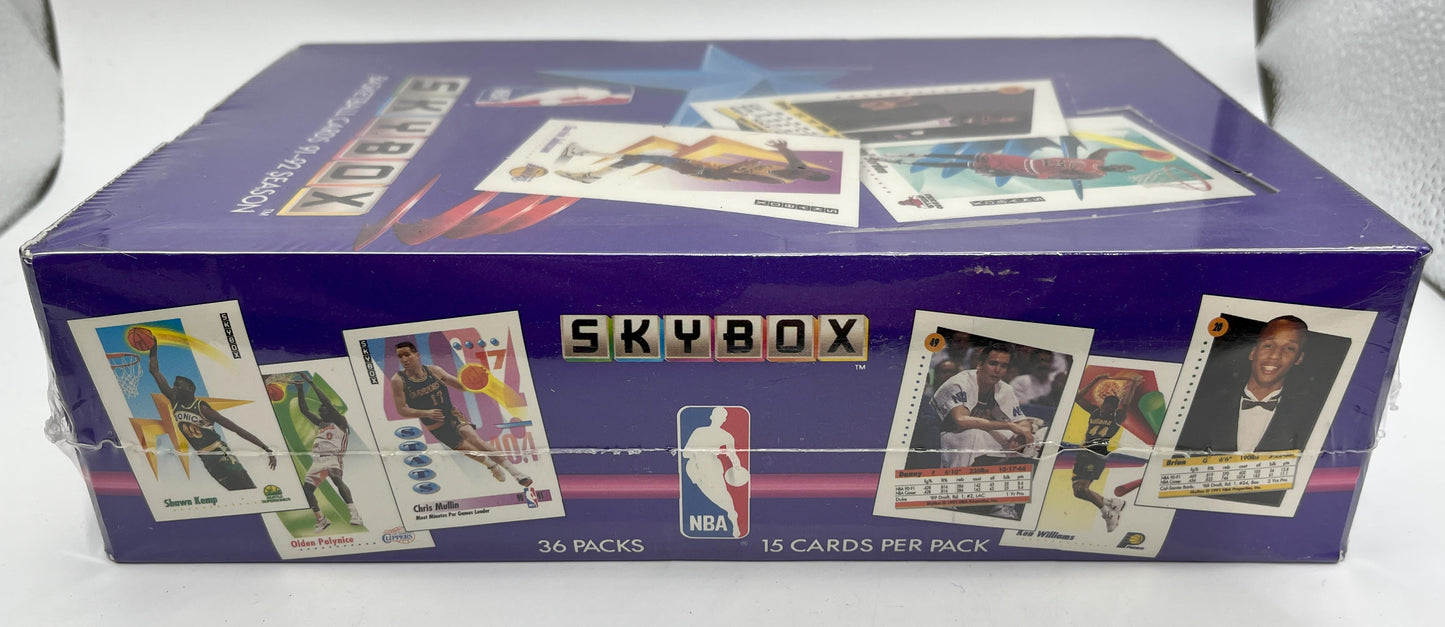 1991-92 Basketball Skybox Box-Jordan USA