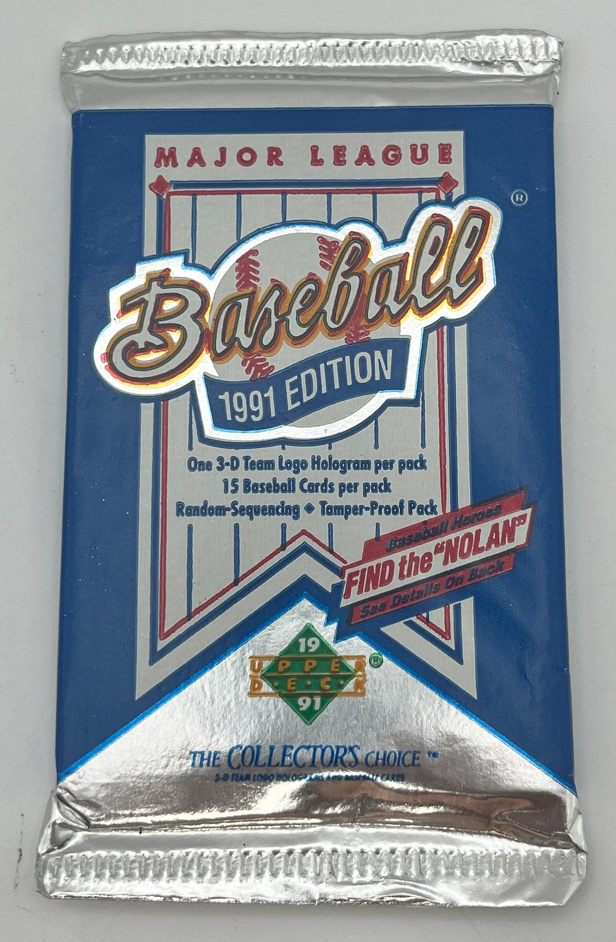 1991 Baseball Upper Deck Pack