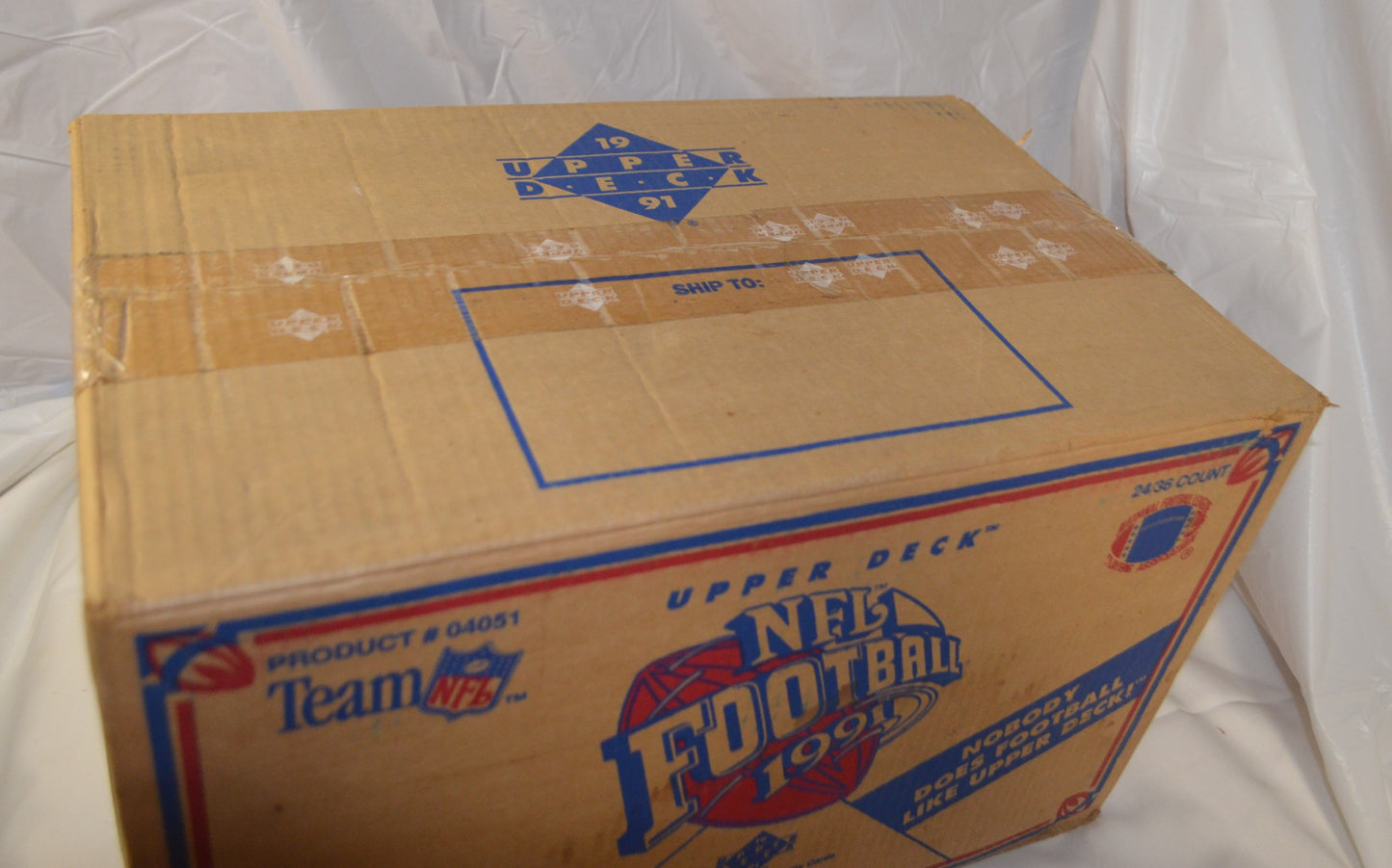 1991 Football Upper Deck Case Favre RC