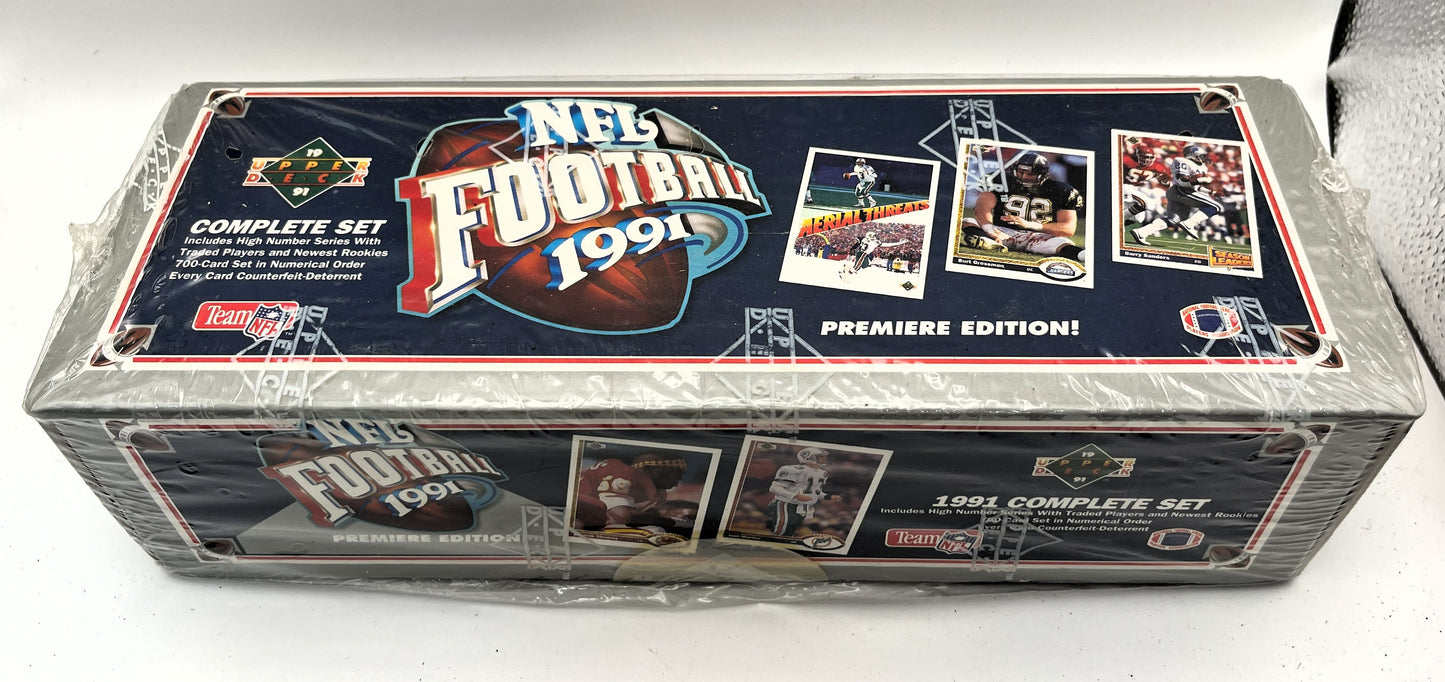 1991 Football Upper Deck Factory Set - Favre RC