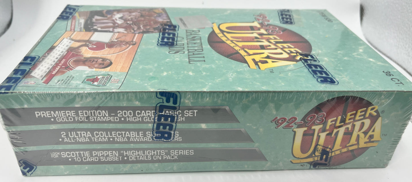 1992-93 Basketball Fleer Ultra Series 1 Box Factory Sealed