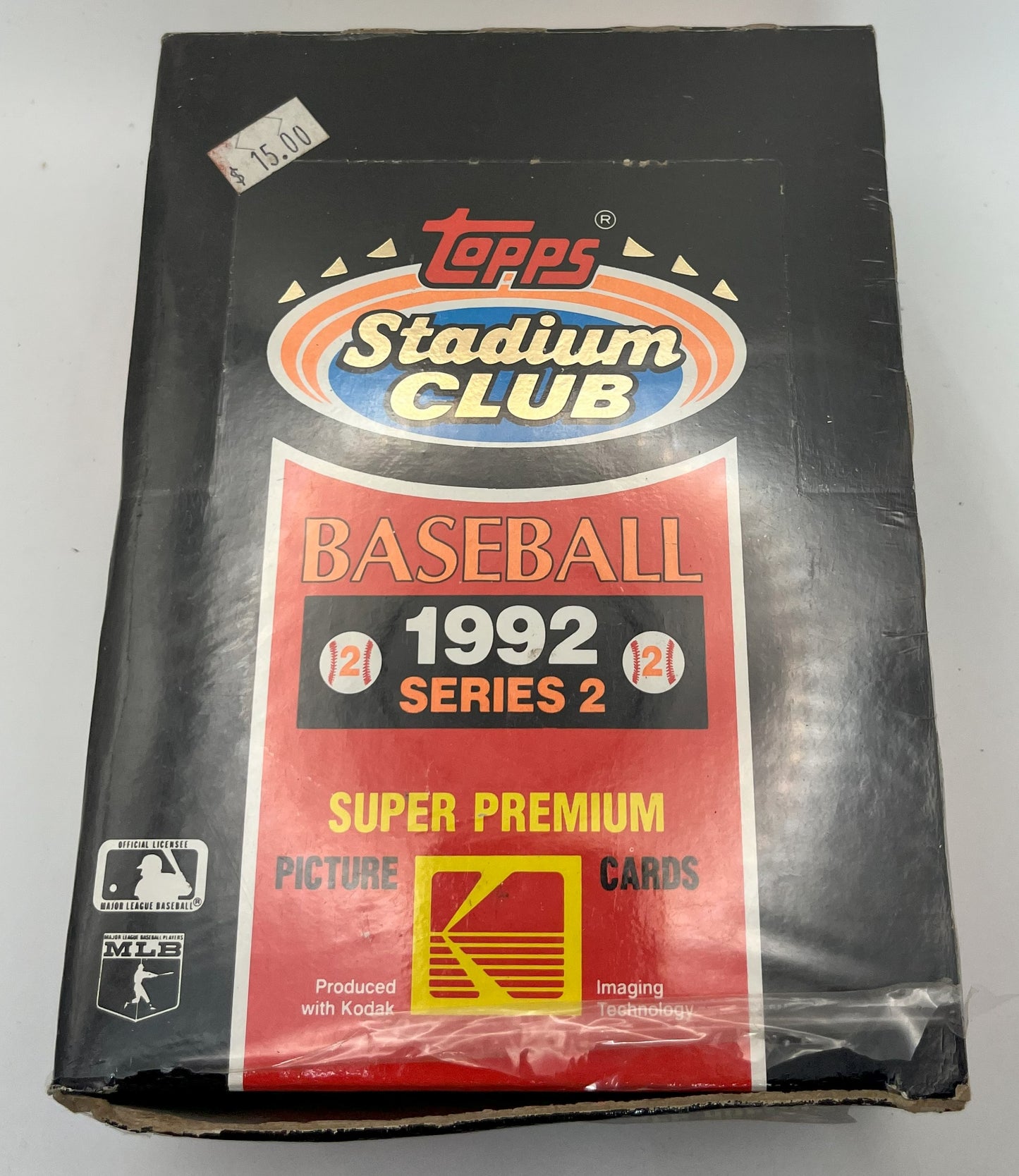 1992 Baseball Topps Stadium Club Series 2 Box
