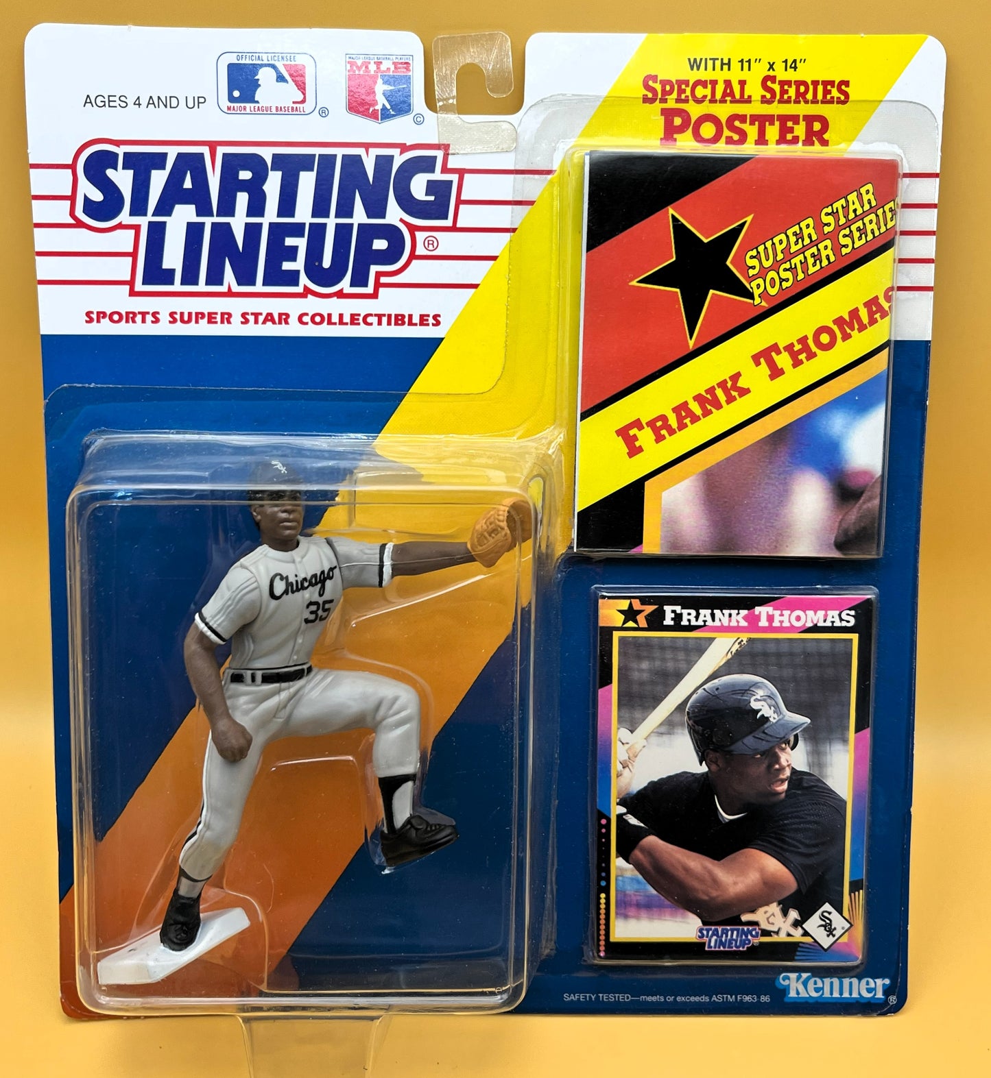 1992 Frank Thomas Starting Lineup with Card Factory Sealed - Vintage