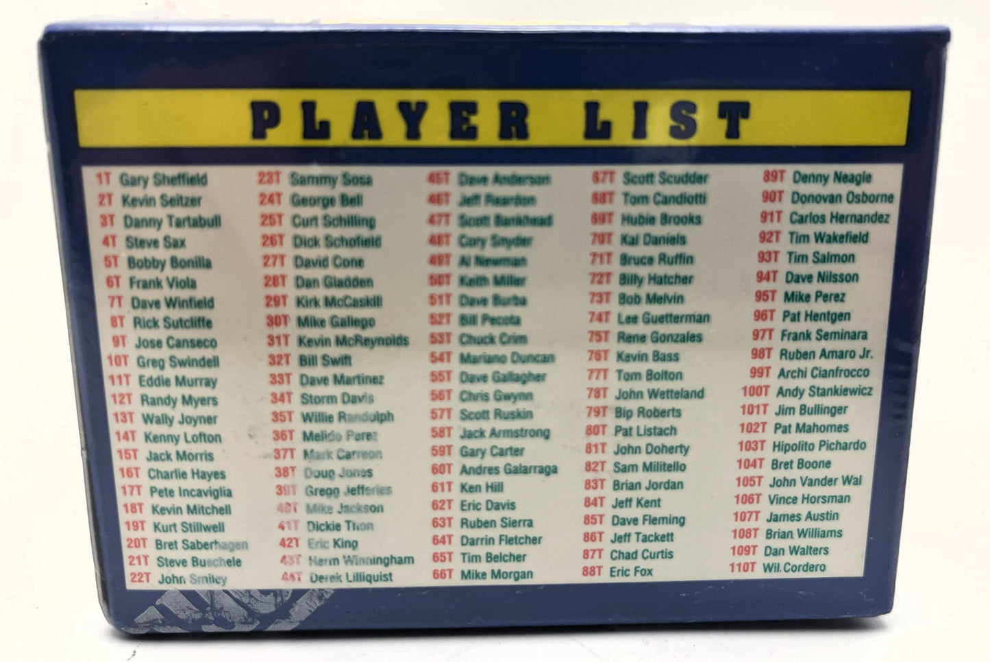 1992 Score Baseball Rookies & Traded Factory Sealed Set