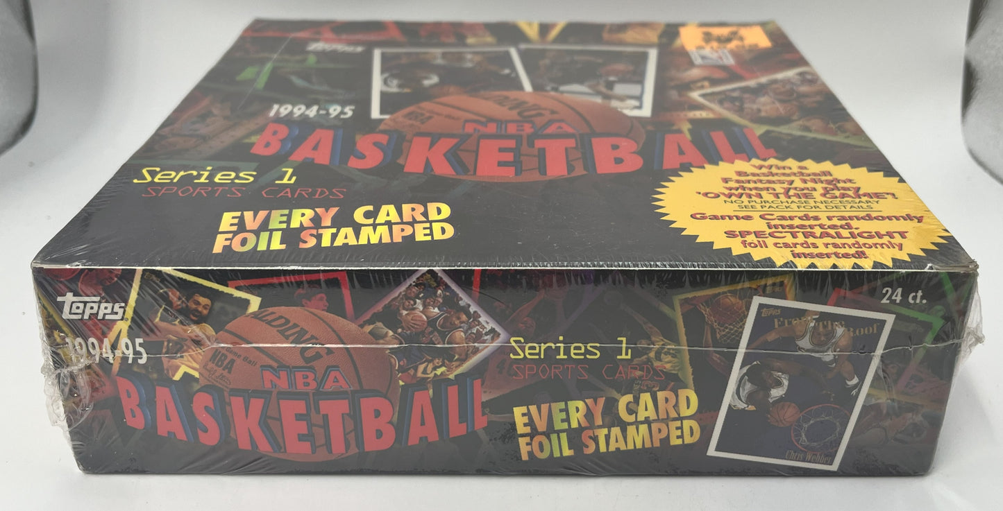 1994-95 Basketball Topps Series 1 24 ct Box