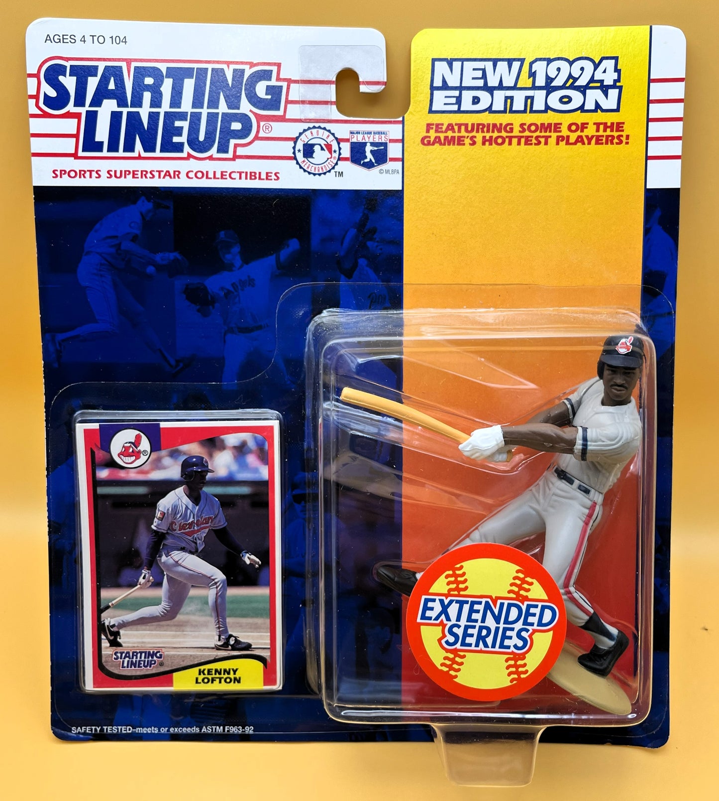 1994 Fred McGriff Starting Lineup w/ Card Extended Series Factory Sealed - Vintage