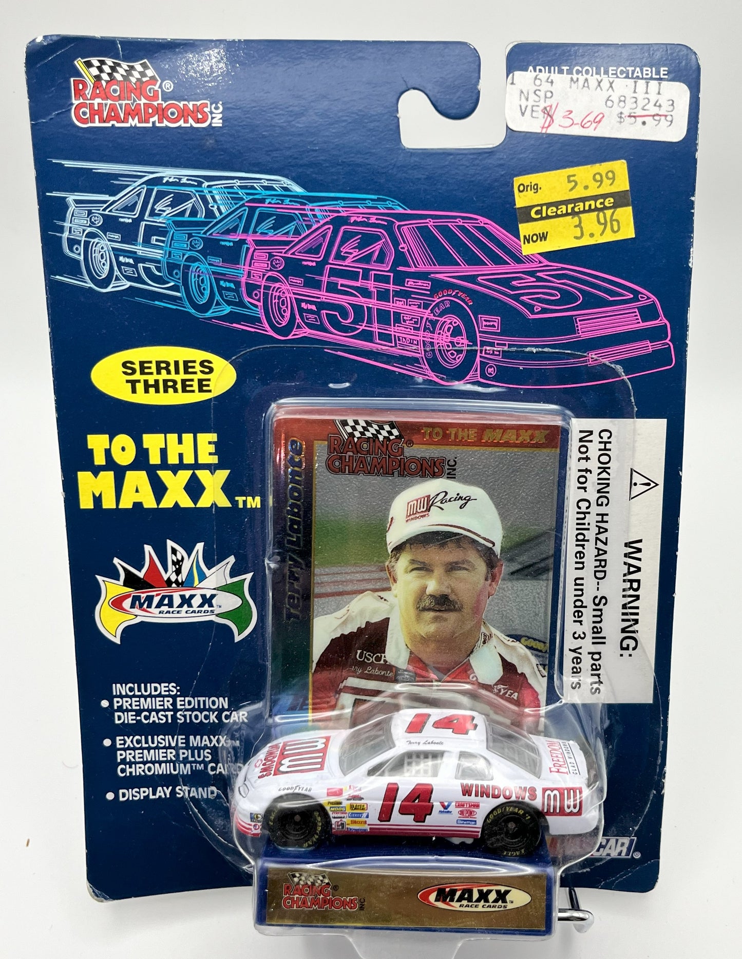 1994 Terry Labonte NASCAR Maxx Matchbox Car