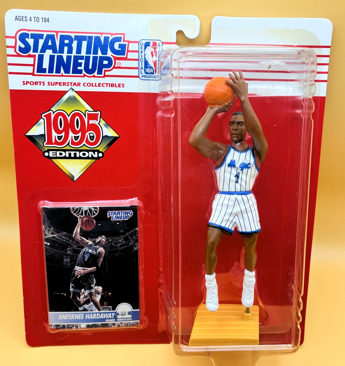 1995 Anfernee Hardaway Starting Lineup with Card Factory Sealed - Vintage