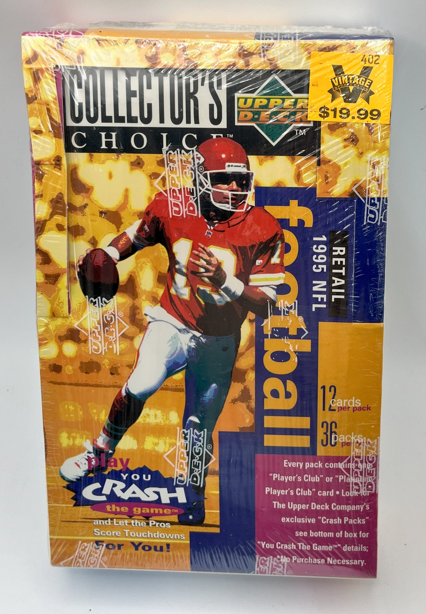 1995 Football Collectors Choice Box