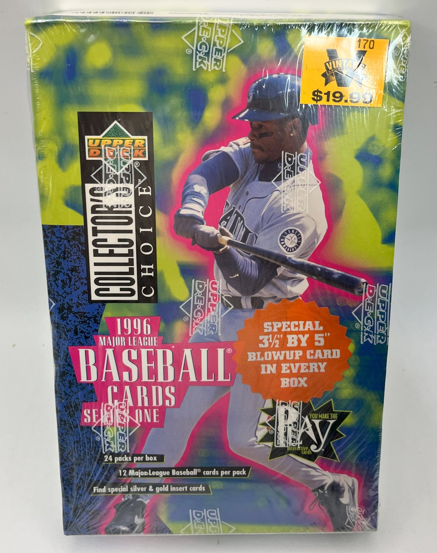 1996 Baseball Collectors Choice Series 1 Box