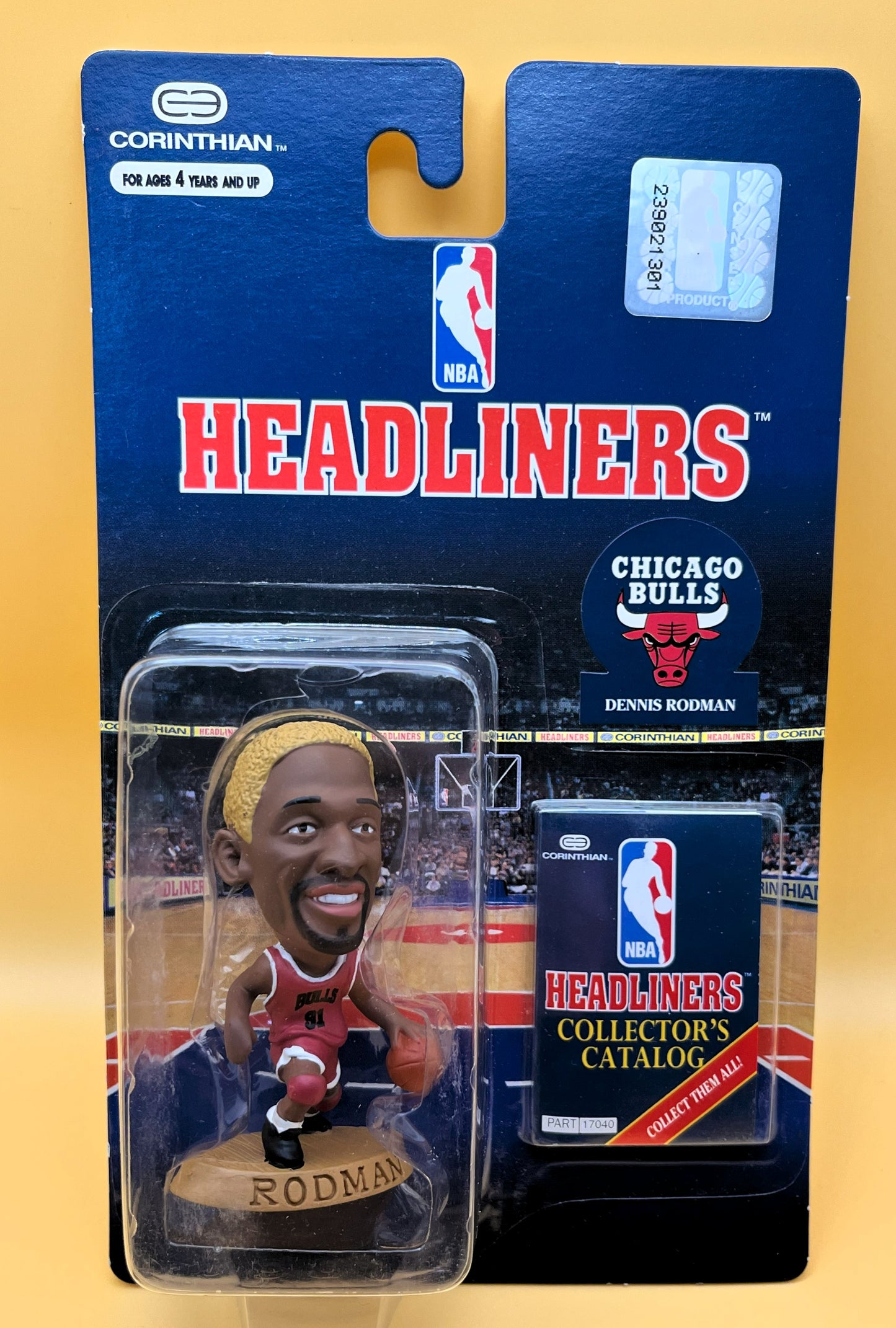 1996 Dennis Rodman Headliner Yellow Hair
