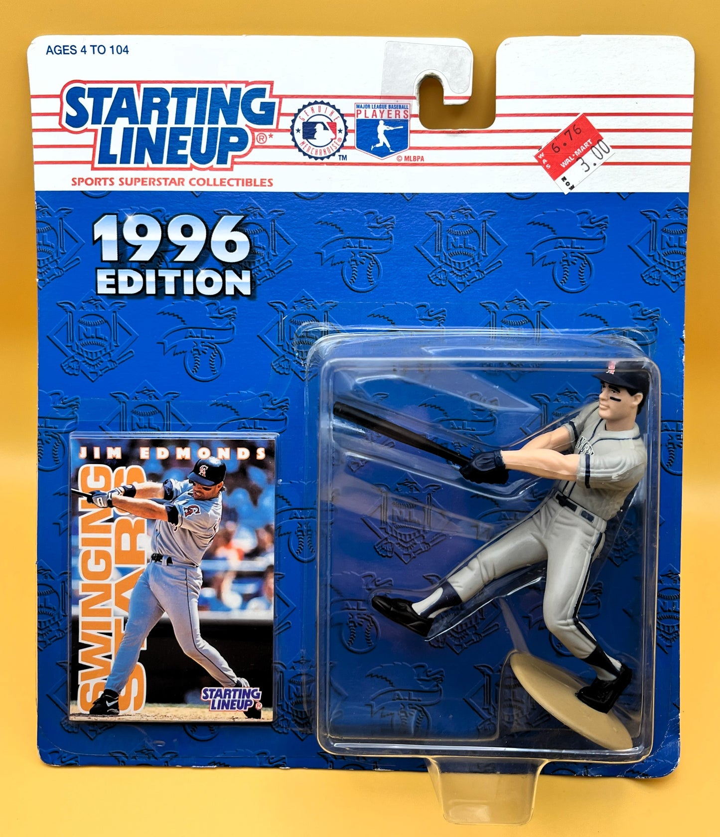 1996 Jim Edmonds Starting Lineup with Card Factory Sealed - Vintage