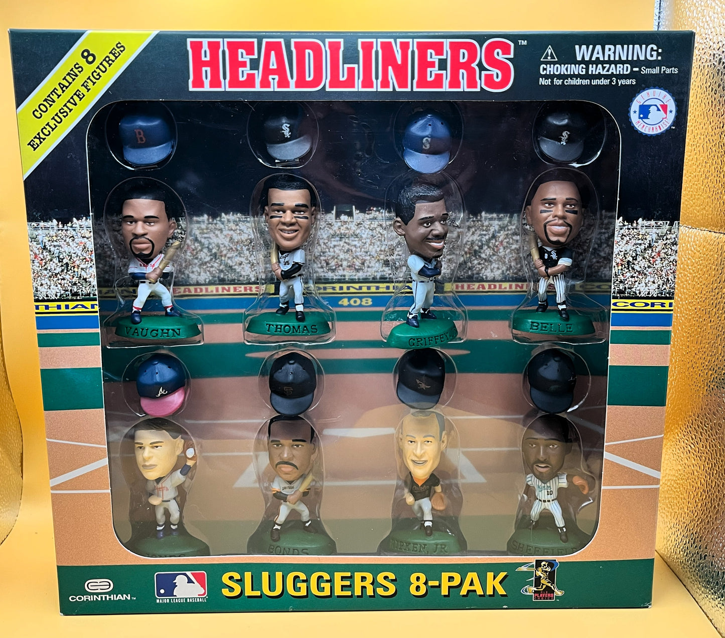 1996 Sluggers Headliners 8-Pak Baseball