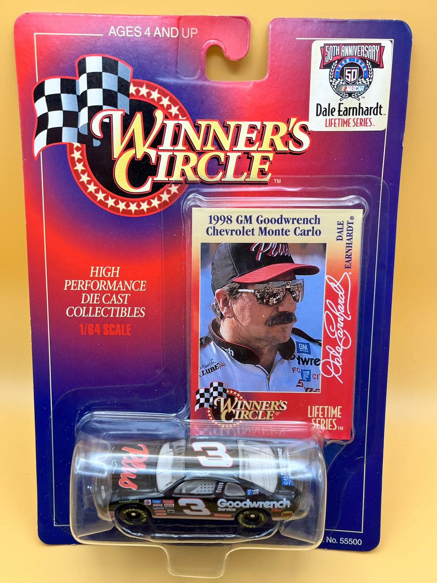 1997 Dale Earnhardt NASCAR Winners Circle Matchbox car -Rare