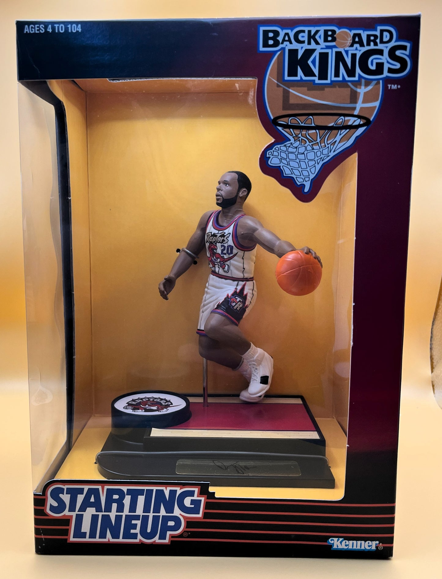 1997 Damon Stoudamire Backboard Kings Starting Lineup NBA Factory Packaging - Vintage