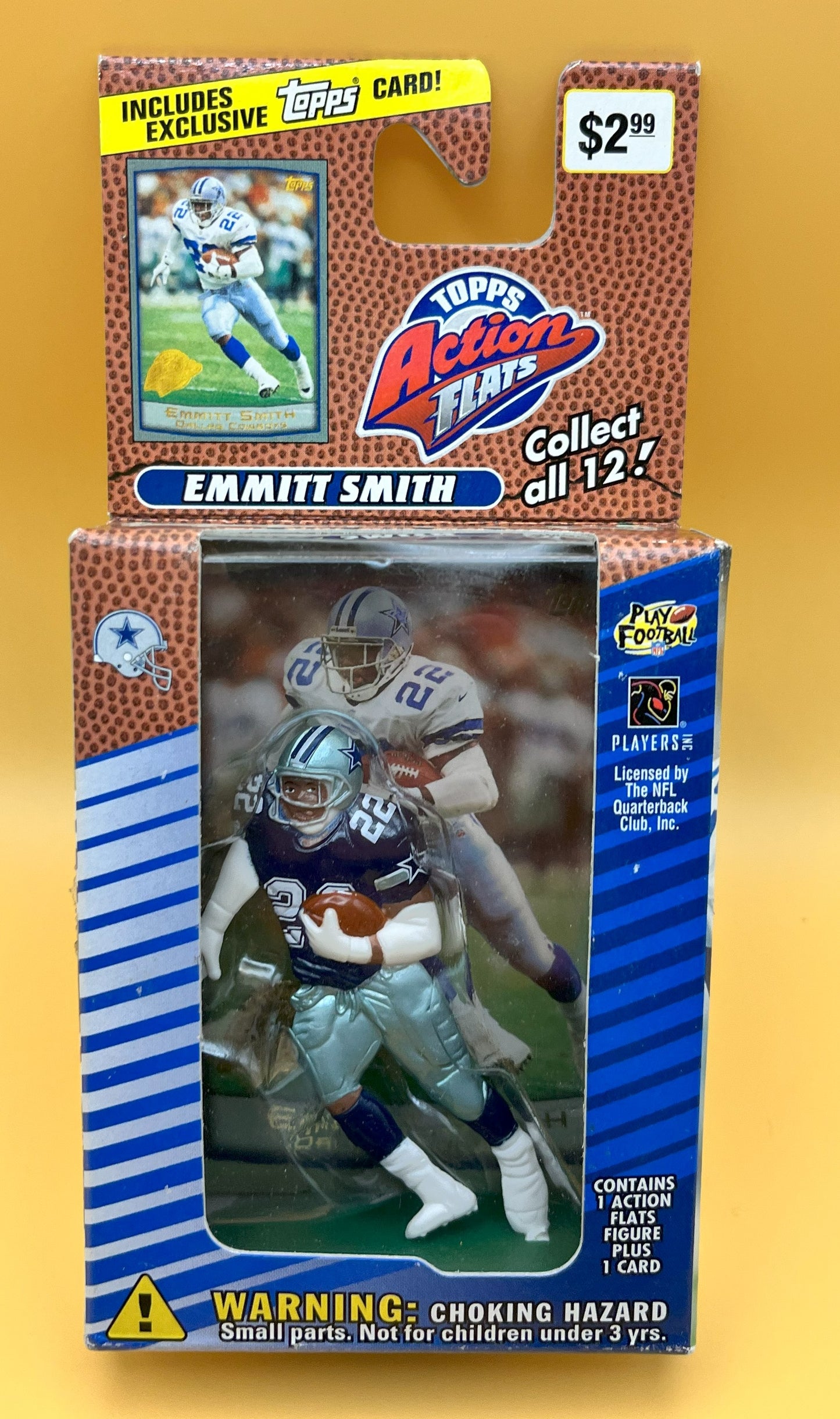 1999 Topps Emmitt Smith Action Flats