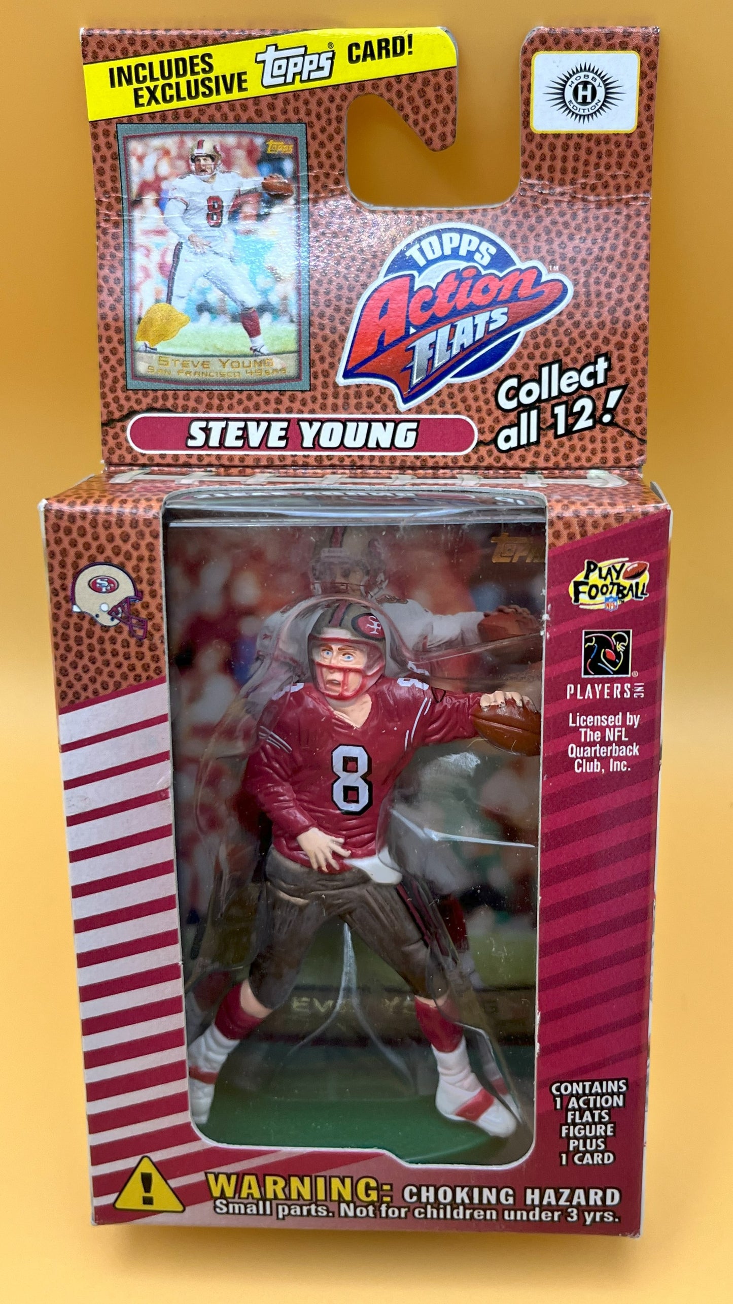 1999 Topps Steve Young Action Flats