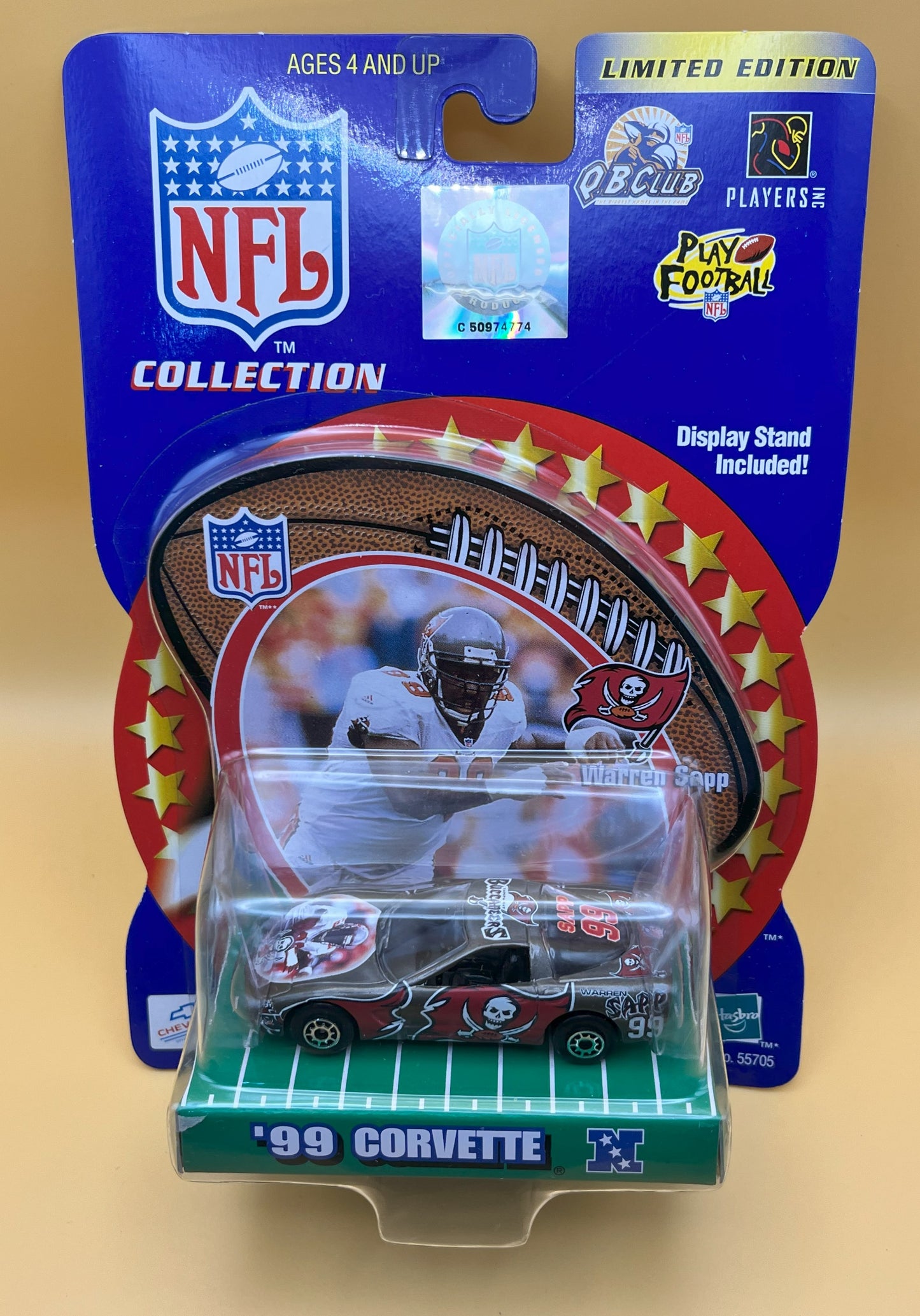 1999 Warren Sapp 99 Corvette