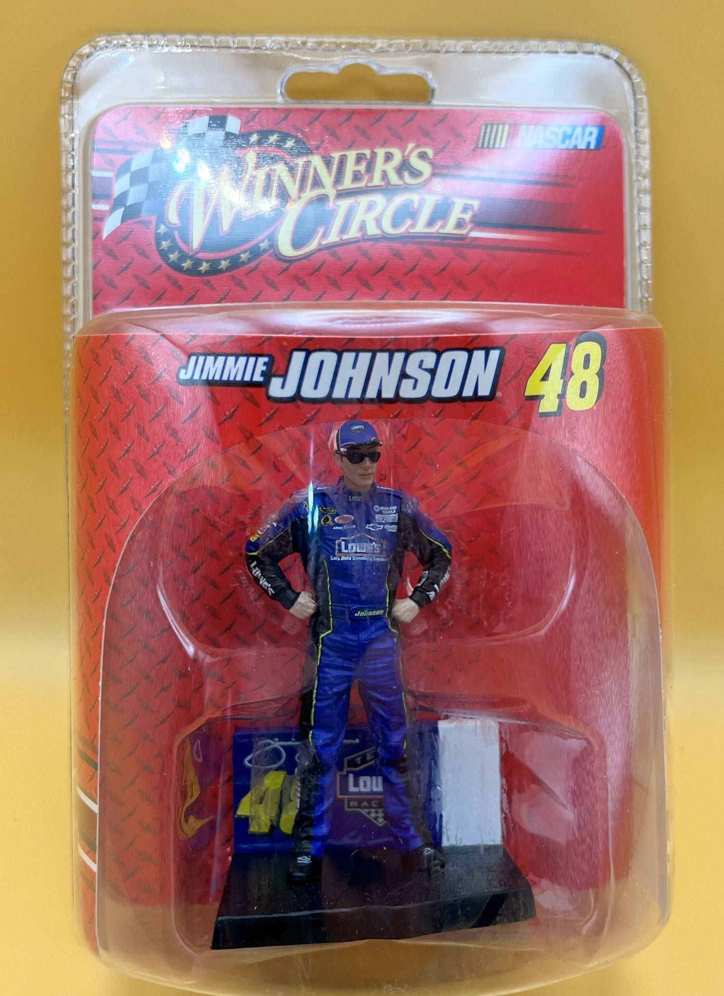 2008 Jimmy Johnson NASCAR Figure Winners Circle