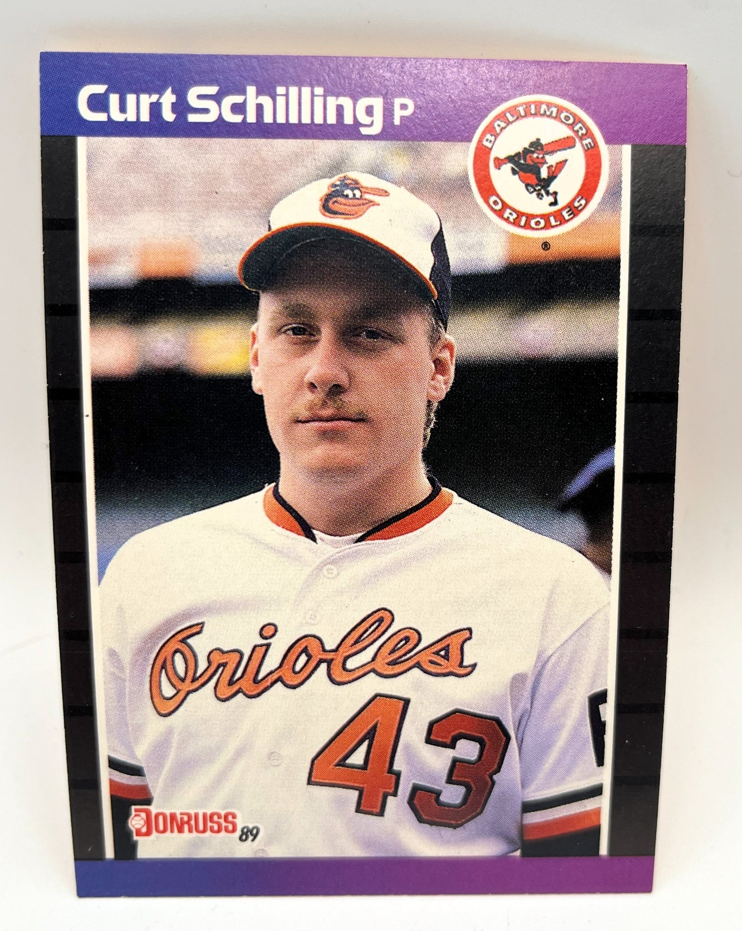 1989 Donruss Curt Shilling Rookie Card #635