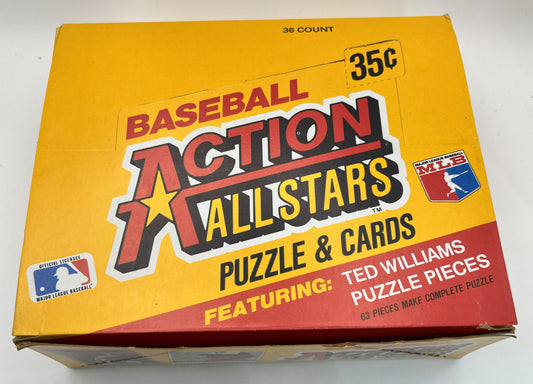 1984 Baseball Donruss Action All-Stars Box