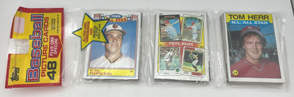 1985 Baseball Topps Rack Pack