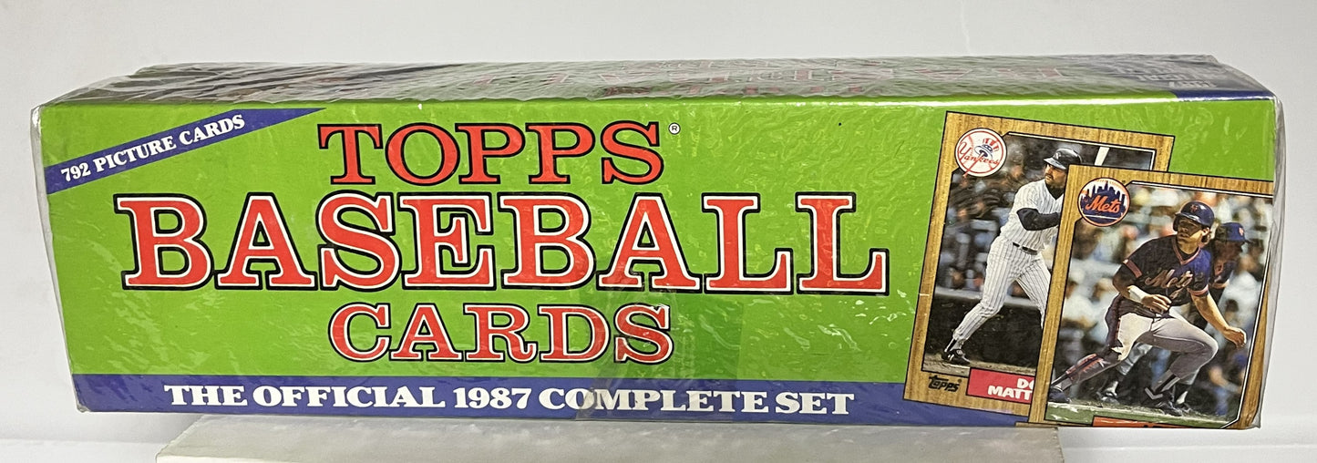 1987 Topps Baseball Factory Set - Bonds RC