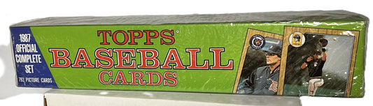 1987 Topps Baseball Factory Set - Bonds RC