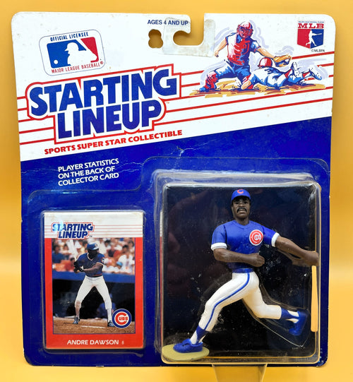 1988 Andre Dawson Starting Lineup with Card Factory Sealed - Vintage 1st Year