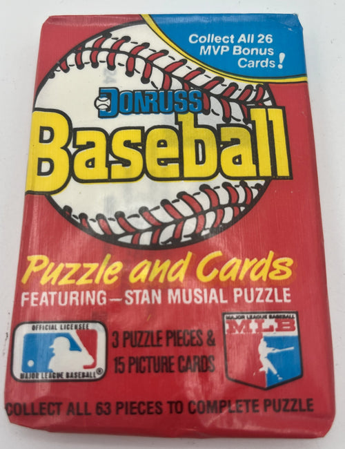 1988 Baseball Donruss Wax Pack