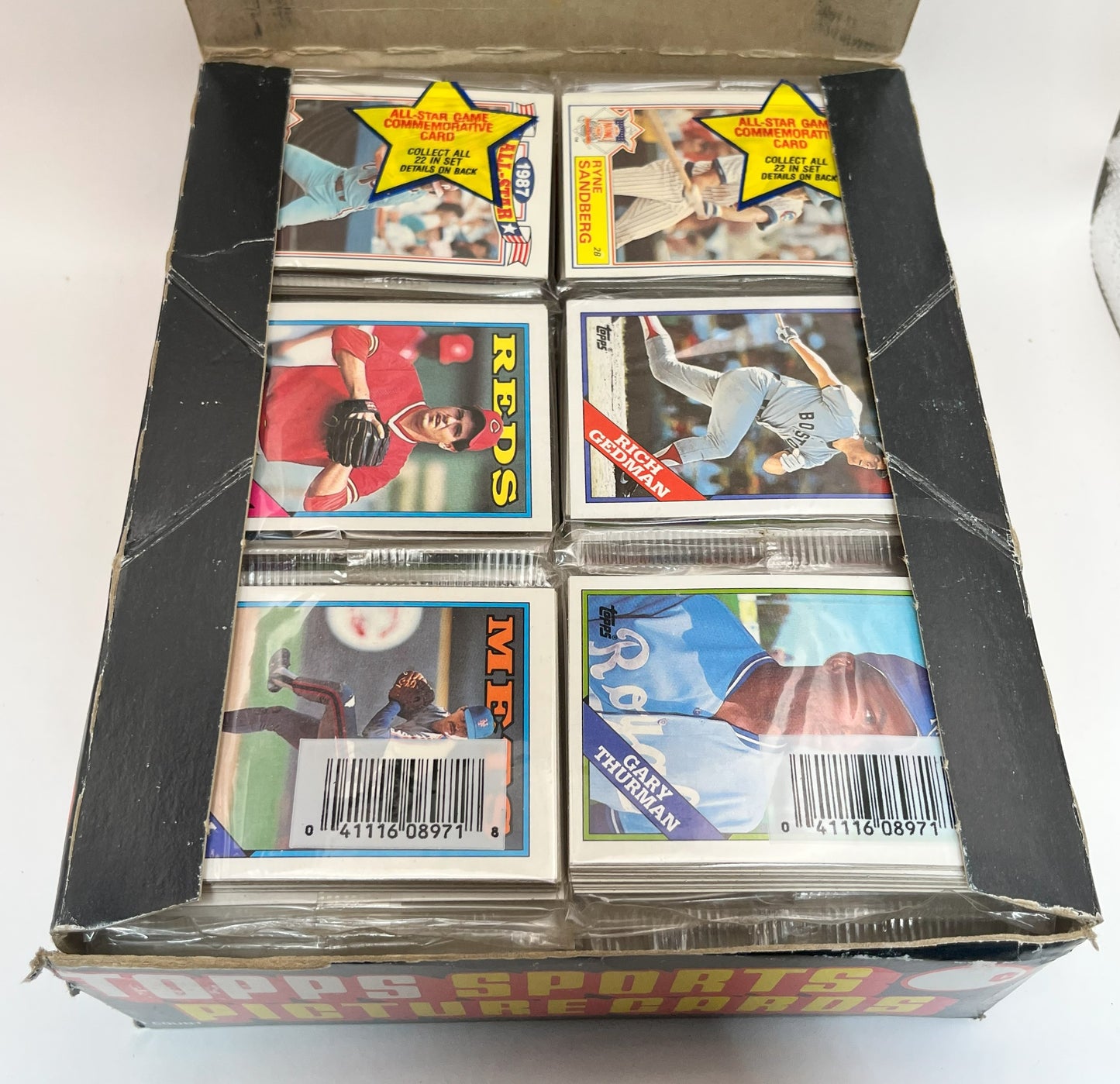 1988 Baseball Topps Rack Box  24ct