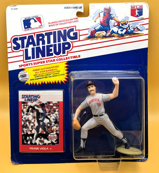 1988 Frank Viola Starting Lineup with Card Factory Sealed - Vintage 1st Year