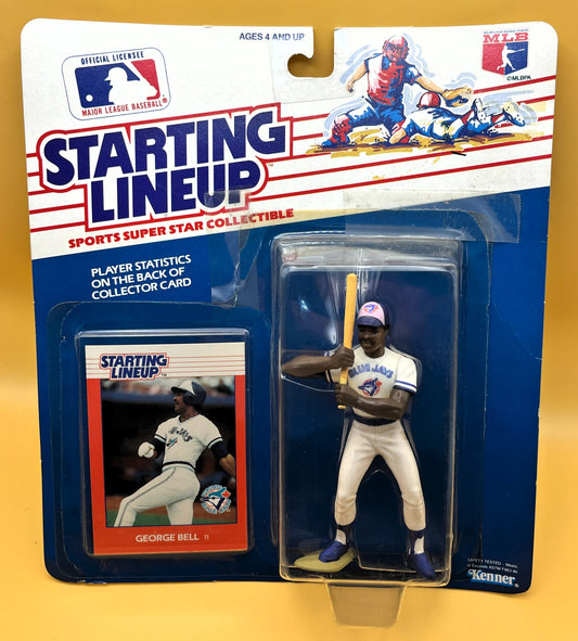 1988 George Bell Starting Lineup with Card Factory Sealed - Vintage 1st Year