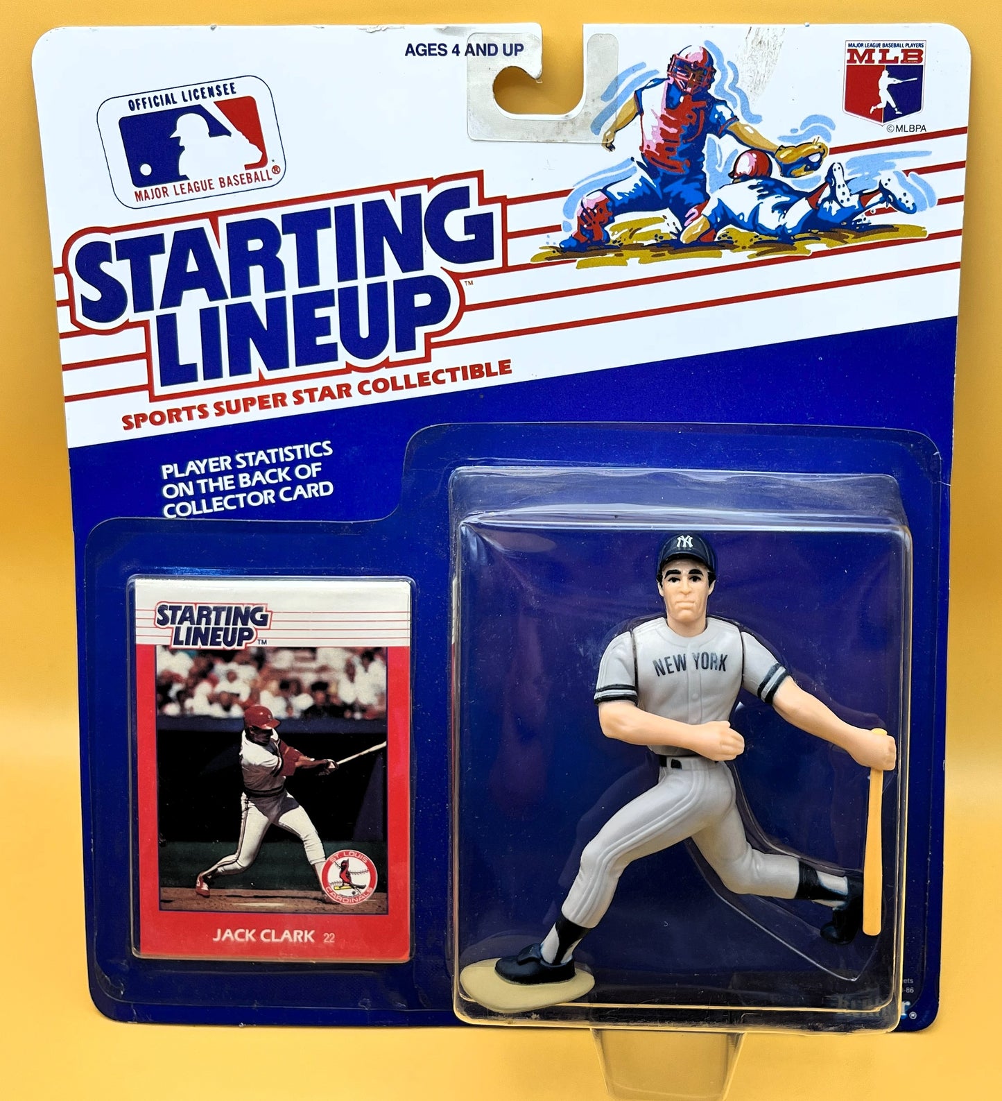 1988 Jack Clark Starting Lineup with Card Factory Sealed - Vintage 1st Year