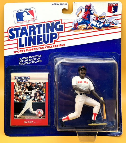 1988 Jim Rice Starting Lineup with Card Factory Sealed - Vintage 1st Year